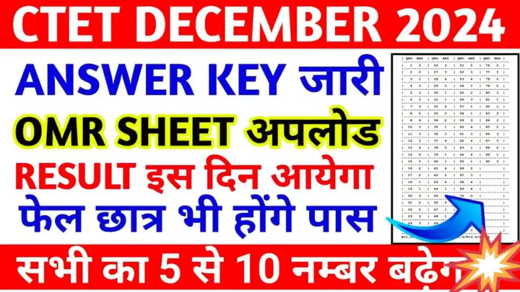 CTET Answer Key 2024